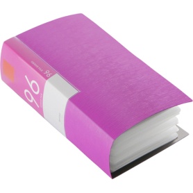 バッファロー　ＣＤ／ＤＶＤファイルケース　ブックタイプ　９６枚収納　ピンク　ＢＳＣＤ０１Ｆ９６ＰＫ　１個