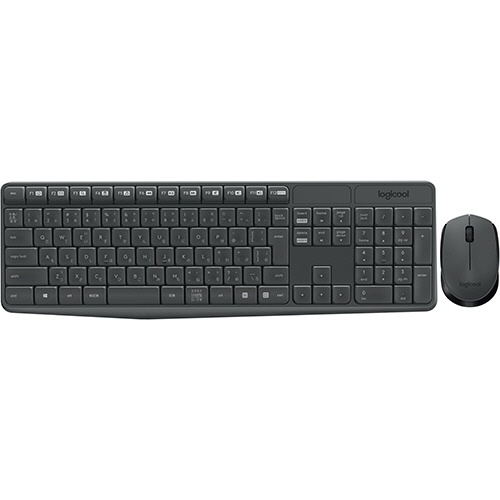ロジクール　ワイヤレスコンボ　ＭＫ２３５　グレー　ＭＫ２３５　１組1