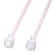 ＴＡＮＯＳＥＥ　サンワサプライ　電話ケーブル　６極４芯　白　３ｍ　１本1