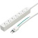 ヤザワ　３Ｐマグネットタップ　６個口　２ｍ　白　Ｙ０２ＪＫＰ６０２ＷＨ　１個1