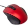 ナカバヤシ　小型有線　５ボタンＢｌｕｅＬＥＤマウス　レッド　ＭＵＳ－ＵＫＦ１２０Ｒ　１個2