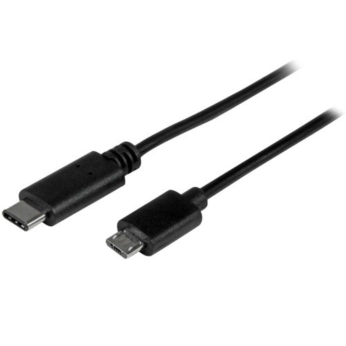TYPE-C Micro-Bケーブル　1m ブラック USB-C - Micro-USBケーブル／1m／USB 3.2 Gen 2／10Gbps／Type-C