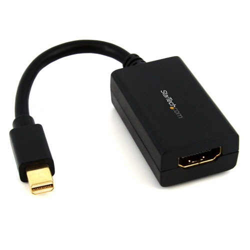 Adept vride alligevel たのめーる】StarTech.com Mini DisplayPort-HDMI変換アダプタ ブラック MDP2HDMI 1個の通販