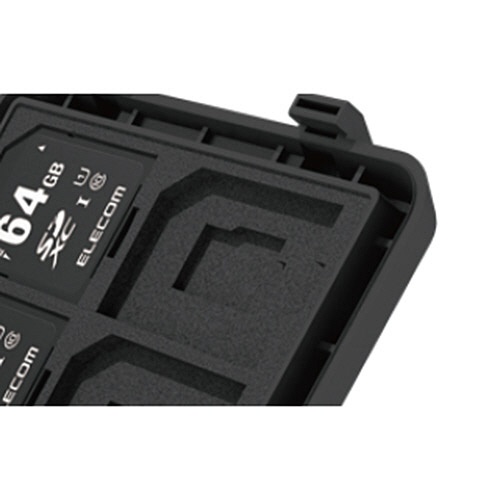 エレコム　ＳＤ／ｍｉｃｒｏＳＤカードケース　耐衝撃　ネイビー　ＣＭＣ－ＳＤＣＨＤ０１ＮＶ　１個4