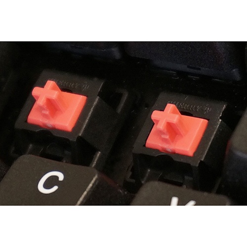 アーキス　ＰｒｏｇｒｅｓＴｏｕｃｈ　ＲＥＴＲＯ　ＴＫＬ　メカニカルテンキーレスキーボード　日本語配列　Ｃｈｅｒｒｙ　ＭＸ　静音赤軸　ＡＳ－ＫＢＰＤ９１／ＳＲＢＫＮ　１台3
