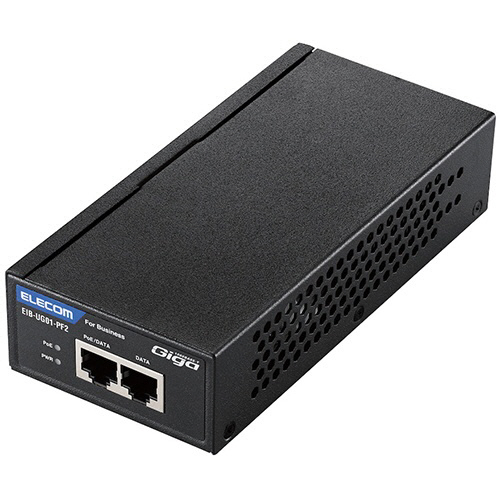 たのめーる】エレコム IEEE802.3af対応 PoEインジェクター RoHS