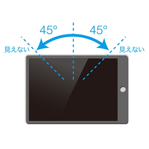 ユニーク　ｉＧｕａｒｄ　マグネット式プライバシーフィルム　ｉＰａｄ　ｍｉｎｉ　４用　横方向　ＩＧ７９ＰＦＬ　１枚4