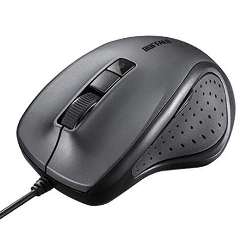 (未使用･未開封品)　バッファロー BSMBU100SV 有線 BlueLED 静音 マウス シルバー wyeba8q Amazon.co.jp: バッファロー BSMBU100SV 有線 BlueLED 静音