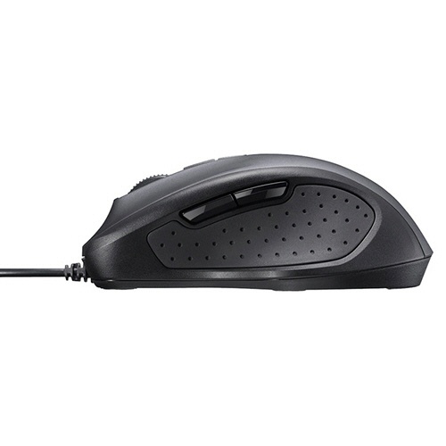 バッファロー　有線　ＢｌｕｅＬＥＤ　光学式マウス　静音　５ボタン　ブラック　ＢＳＭＢＵ３００ＢＫ　１個3
