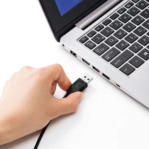 サンワサプライ　ＵＳＢヘッドセット　ＭＭ－ＨＳＵ０７ＢＫ　１個5