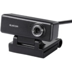 エレコム　高画質ＨＤ対応２００万画素Ｗｅｂカメラ　ブラック　ＵＣＡＭ－Ｃ５２０ＦＢＢＫ　１台