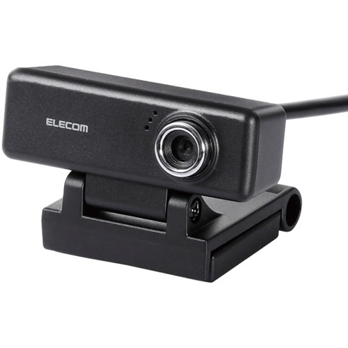 エレコム　高画質ＨＤ対応２００万画素Ｗｅｂカメラ　ブラック　ＵＣＡＭ－Ｃ５２０ＦＢＢＫ　１台1