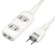 ＥＬＰＡ　電源タップ　２Ｐ・３個口　３ｍ　ホワイト　ＬＰＴ－３０３Ｎ（Ｗ）　１個1