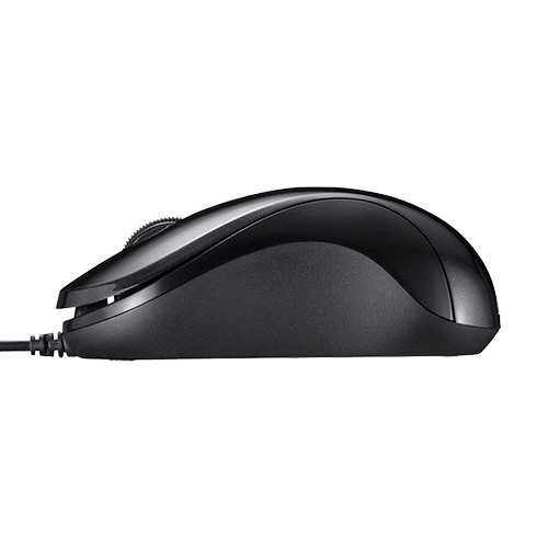 バッファロー　有線　ＢｌｕｅＬＥＤ　静音　３ボタンマウス　ブラック　ＢＳＭＢＵ１００ＢＫ　１個3
