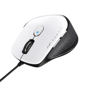 バッファロー　有線　ＢｌｕｅＬＥＤ　５ボタン　ネオフィットマウス　Ｍサイズ　ホワイト　ＢＳＭＢＵ５１０ＭＷＨ　１個2