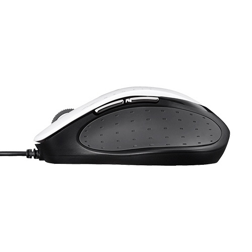 バッファロー　有線　ＢｌｕｅＬＥＤ　５ボタン　ネオフィットマウス　Ｍサイズ　ホワイト　ＢＳＭＢＵ５１０ＭＷＨ　１個3