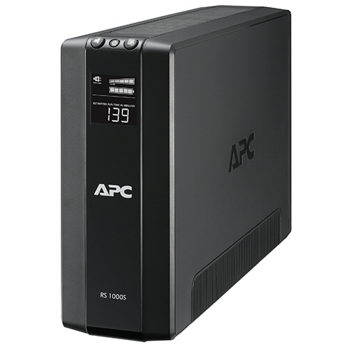 【クリックでお店のこの商品のページへ】APC(シュナイダーエレクトリック) UPS 無停電電源装置 RS 1000VA/600W BR1000S-JP 1台 BR1000S-JP