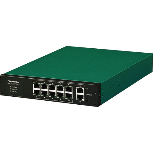 パナソニックＥＷネットワークス　ＰｏＥ給電スイッチングハブ　ＧＡ－ＡＳ１０ＴＰｏＥ＋　１２ポート　ＰＮ２５１０８　１台1