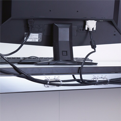 ３Ｍ　コマンドフック　コード用　クリア　Ｍサイズ　（フック２個＋タブ３枚）　ＣＭＧ－Ｍ－ＣＬ　１パック3
