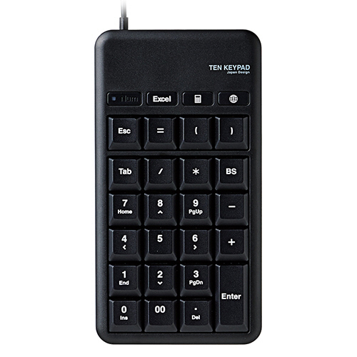 ホットキー付きUSBテンキーパッド | エレコムダイレクトショップ
