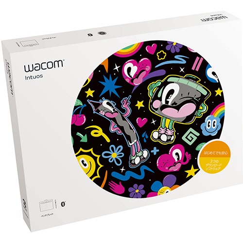 ワコム　Ｗａｃｏｍ　Ｉｎｔｕｏｓ　Ｍｅｄｉｕｍ　ワイヤレス　ブラック　ＣＴＬ－６１００ＷＬ／Ｋ０　１台2