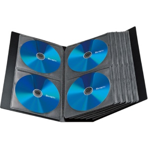 サンワサプライ　ブルーレイディスク対応ファイルケース　１０４枚収納　ブラック　ＦＣＤ－ＦＬＢＤ１０４ＢＫ　１個2