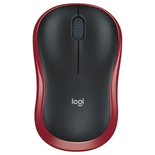 ロジクール　ワイヤレスマウス　Ｍ１８６　レッド　Ｍ１８６ＲＤ　１個1