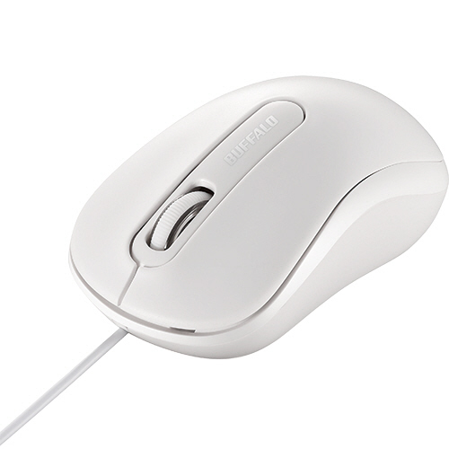 初売りセール 有線 たのめーる】バッファロー 光学式マウス M 3ボタンタイプ キーボード・マウス・入力機器