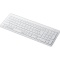 エレコム　Ｂｌｕｅｔｏｏｔｈ薄型コンパクトキーボード　ホワイト　ＴＫ－ＦＢＰ１０１ＷＨ　１台