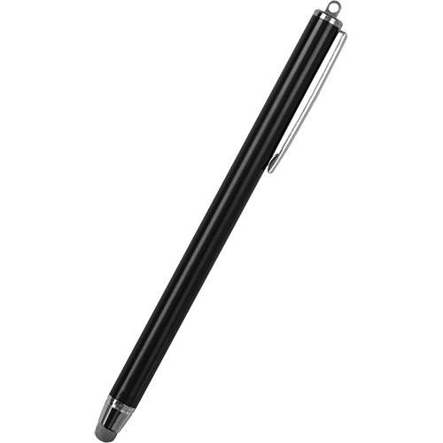 オウルテック　導電繊維タイプ　ストラップホール付き　タッチペン　ブラック　ＯＷＬ－ＴＰＳＥ０５－ＢＫ　１個2