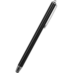 オウルテック　導電繊維タイプ　ストラップホール付き　タッチペン　ブラック　ＯＷＬ－ＴＰＳＥ０５－ＢＫ　１個2