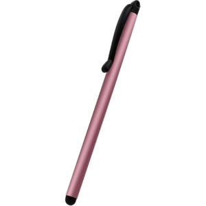オウルテック　超軽量ストラップホール付き　スリムタッチペン　ピンク　ＯＷＬ－ＴＰＳＥ０６－ＰＫ　１個2