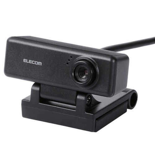 エレコム　ワイド画面ＨＤ対応１００万画素Ｗｅｂカメラ　ブラック　ＵＣＡＭ－Ｃ３１０ＦＢＢＫ　１台1