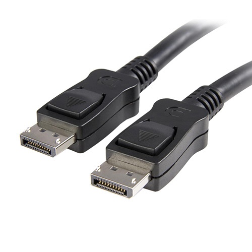 ＳｔａｒＴｅｃｈ．ｃｏｍ　ラッチ付きＤｉｓｐｌａｙＰｏｒｔ１．２ケーブル　ブラック　２ｍ　オス／オス　４Ｋ対応　ＤＩＳＰＬ２Ｍ　１本1