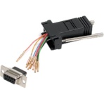 ＳｔａｒＴｅｃｈ．ｃｏｍ　ＤＢ９－ＲＪ４５変換アダプタ　Ｄ－Ｓｕｂ　９ピン（メス）－ＲＪ４５（メス）　ＧＣ９８ＦＦ　１個