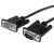 ＳｔａｒＴｅｃｈ．ｃｏｍ　ＲＳ－２３２Ｃ　ストレートケーブル　２ｍ　Ｄ－Ｓｕｂ　９ピン（オス）－Ｄ－Ｓｕｂ　９ピン（メス）　ブラック　ＭＸＴ１００２ＭＢＫ　１本