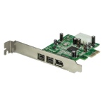 ＳｔａｒＴｅｃｈ．ｃｏｍ　ＩＥＥＥ　１３９４ａ×１／１３９４ｂ×２増設ＰＣＩｅカード　ＦｉｒｅＷｉｒｅ　８００×２／４００×１　ＰＥＸ１３９４Ｂ３　１台