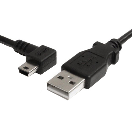 hjul Stå op i stedet ophøre たのめーる】StarTech.com ミニUSB変換ケーブル miniUSB左向きL型 91cm USB A(オス)-USB mini-B(オス)  ブラック USB2HABM3LA 1本の通販