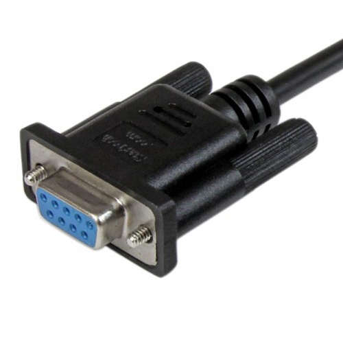 ＳｔａｒＴｅｃｈ．ｃｏｍ　ＲＳ－２３２Ｃ　シリアルクロスケーブル　１ｍ　Ｄ－Ｓｕｂ　９ピン　メス／メス　ブラック　ＳＣＮＭ９ＦＦ１ＭＢＫ　１本2