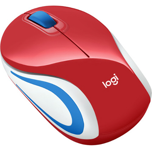 たのめーる ロジクール ワイヤレスミニマウス M187r レッド M187rrd 1個の通販