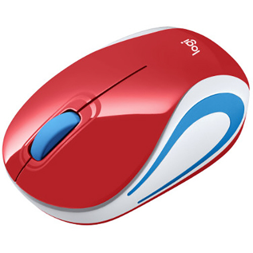 たのめーる ロジクール ワイヤレスミニマウス M187r レッド M187rrd 1個の通販