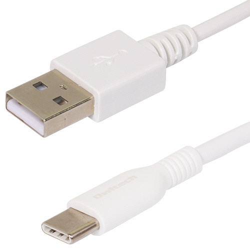 オウルテック　やわらかく断線に強い　高い耐久性と柔軟性を併せ持つＵＳＢ　Ｔｙｐｅ－Ｃケーブル　ホワイト　０．５ｍ　ＯＷＬ－ＣＢＫＣＡＳＲ５－ＷＨ　１本1