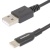 オウルテック　やわらかく断線に強い　高い耐久性と柔軟性を併せ持つＵＳＢ　Ｔｙｐｅ－Ｃケーブル　ブラック　１．２ｍ　ＯＷＬ－ＣＢＫＣＡＳＲ１２－ＢＫ　１本