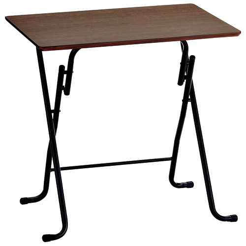 フォールディングテーブル 48.5×37cm ブラウン