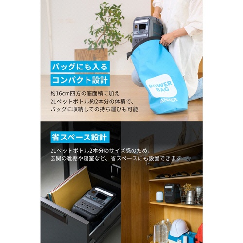 アンカージャパン　ポータブル電源　ＡＮＫＥＲ　Ｓｏｌｉｘ　Ｃ３００　Ｐｏｒｔａｂｌｅ　Ｐｏｗｅｒ　Ｓｔａｔｉｏｎ　２８８Ｗｈ　ブラック　Ａ１７２２５１１　１台4