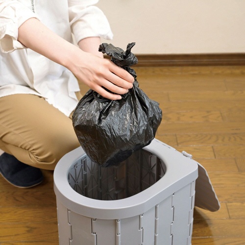 ＹＡＭＡＺＥＮ　サッと簡単トイレ（折りたたみ式）　ＹＫＴ－１２Ｇ　１個6