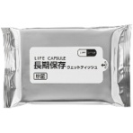 河本総合防災　ＬＩＦＥ　ＣＡＰＳＵＬＥ　長期保存ウェットティッシュ　１ケース（５０個）