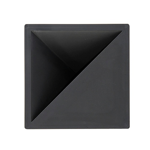 新輝合成　ユニード　カクス　角型　Ｓ－３６　９Ｌ　ブラック　ＤＳ－４５２－０３６－７　１個2