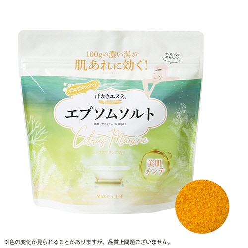 マックス　汗かきエステ気分　スペシャリテ　エプソムソルト　シトラスマリンの香り　大容量　１０００ｇ　１パック3
