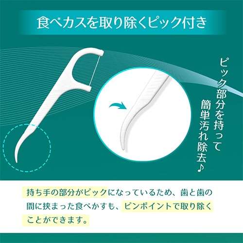 医食同源ドットコム　すきまクリア（糸付きようじ）　１パック（５０本）6